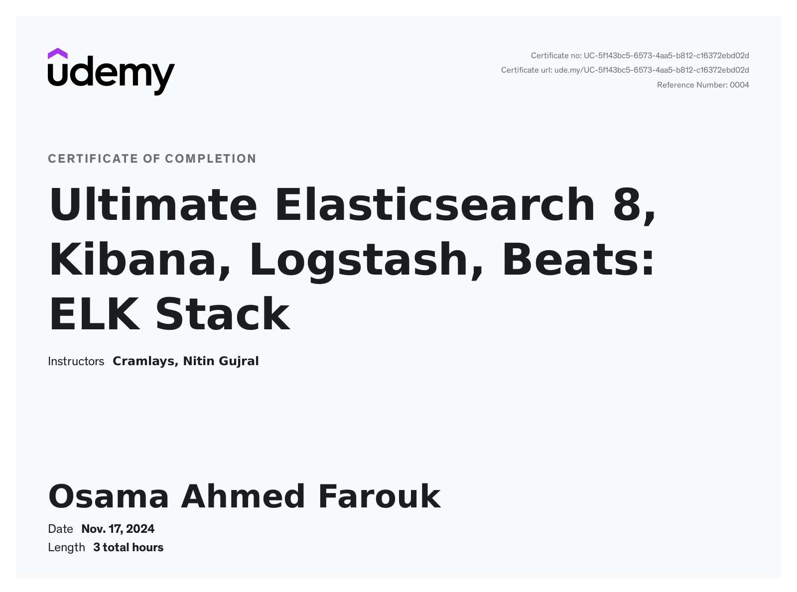 Ultimate Elasticsearch 8, Kibana, Logstash, Beats: ELK Stack Certificate - Udemy